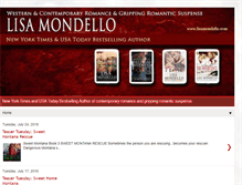 Tablet Screenshot of lisamondello.com